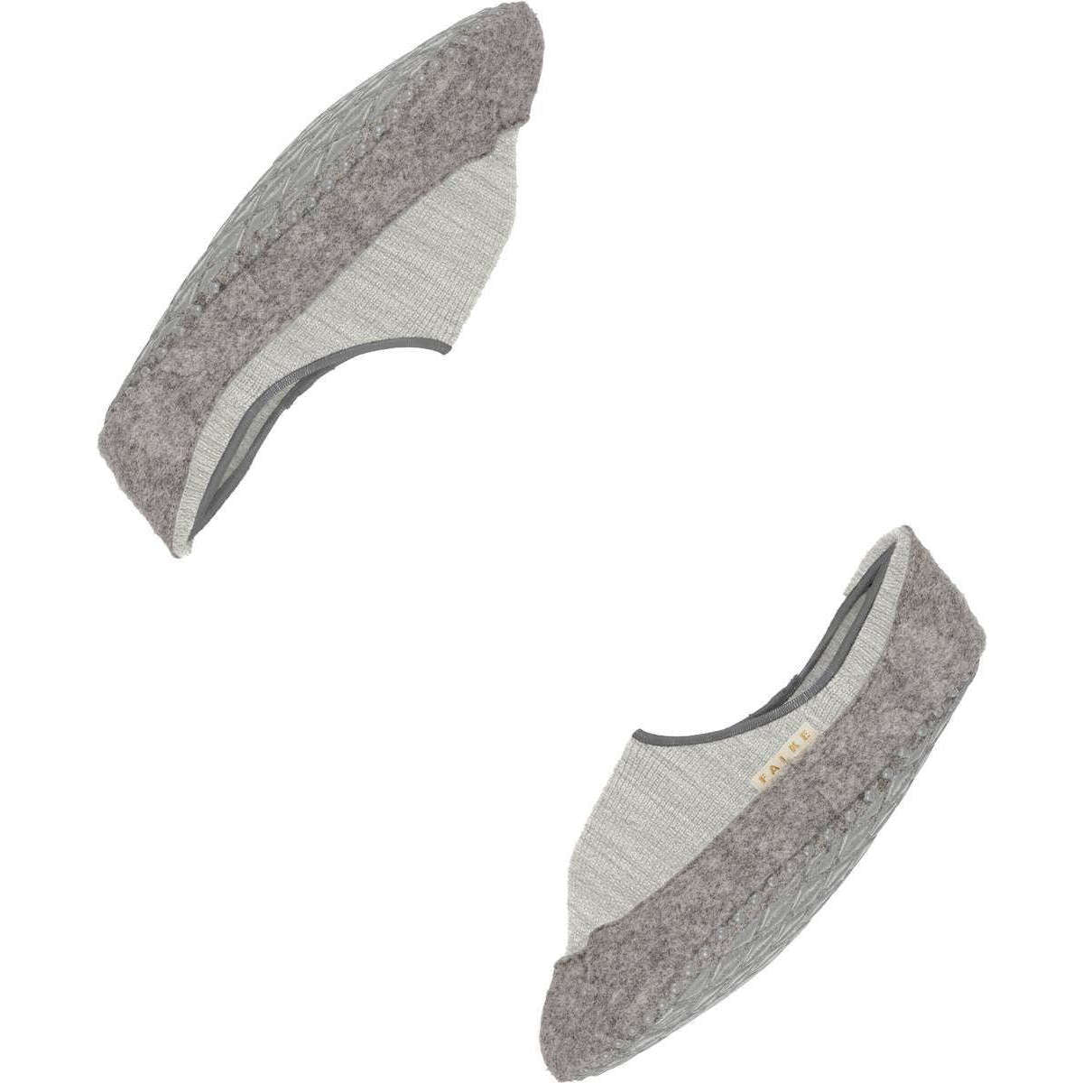 Falke Cosyshoe Invisible Slipper Socks - Light Grey Marl - Image 5