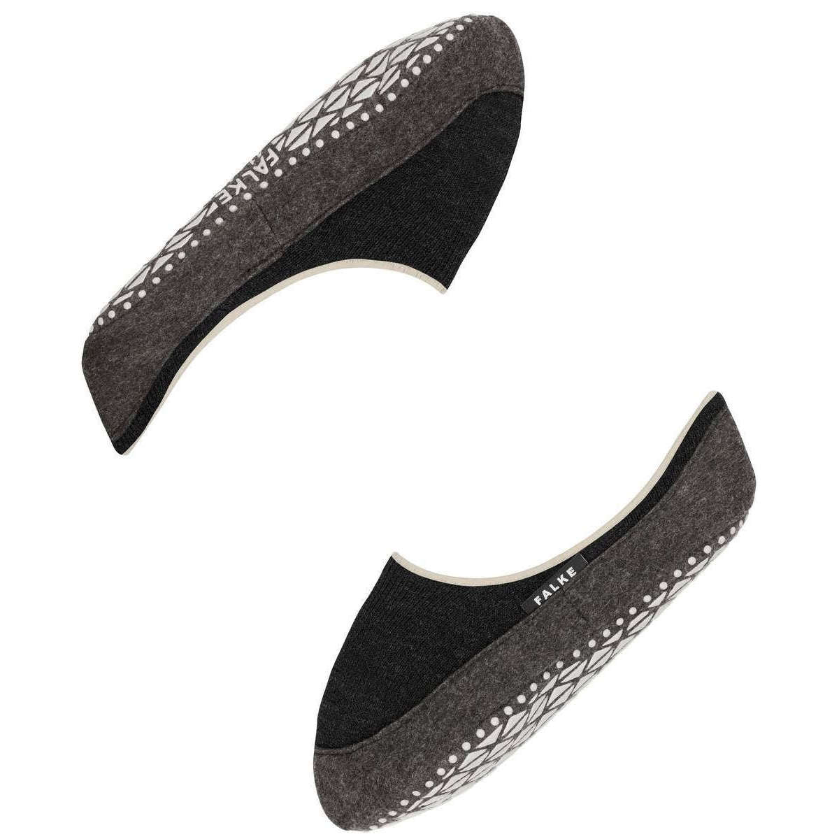 Falke Cosyshoe Sneaker Socks - Anthra Mel Grey - Image 5