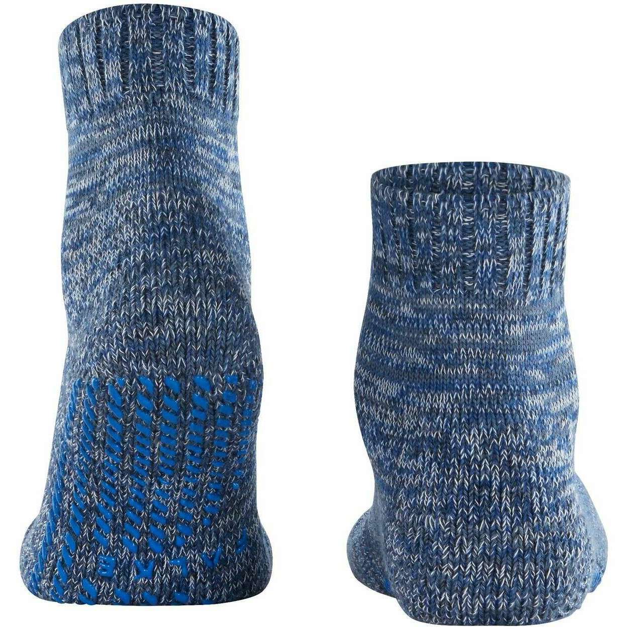 Falke Cotton Grip House Socks - Dusty Blue - Image 3