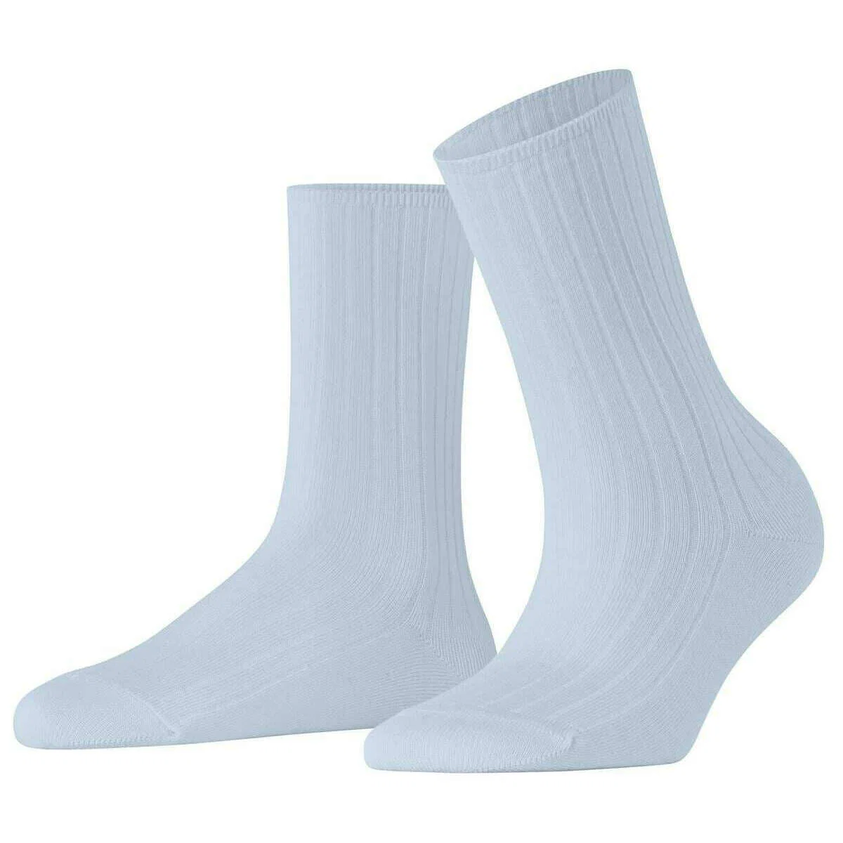 Falke Cotton Rib Socks - Light Blue