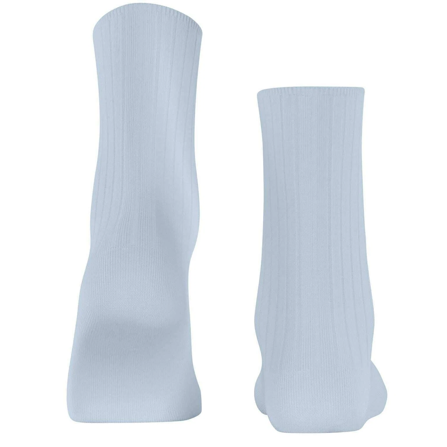Falke Cotton Rib Socks - Light Blue - Image 3