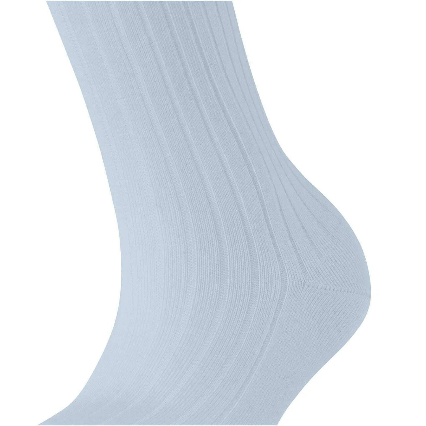 Falke Cotton Rib Socks - Light Blue - Image 4