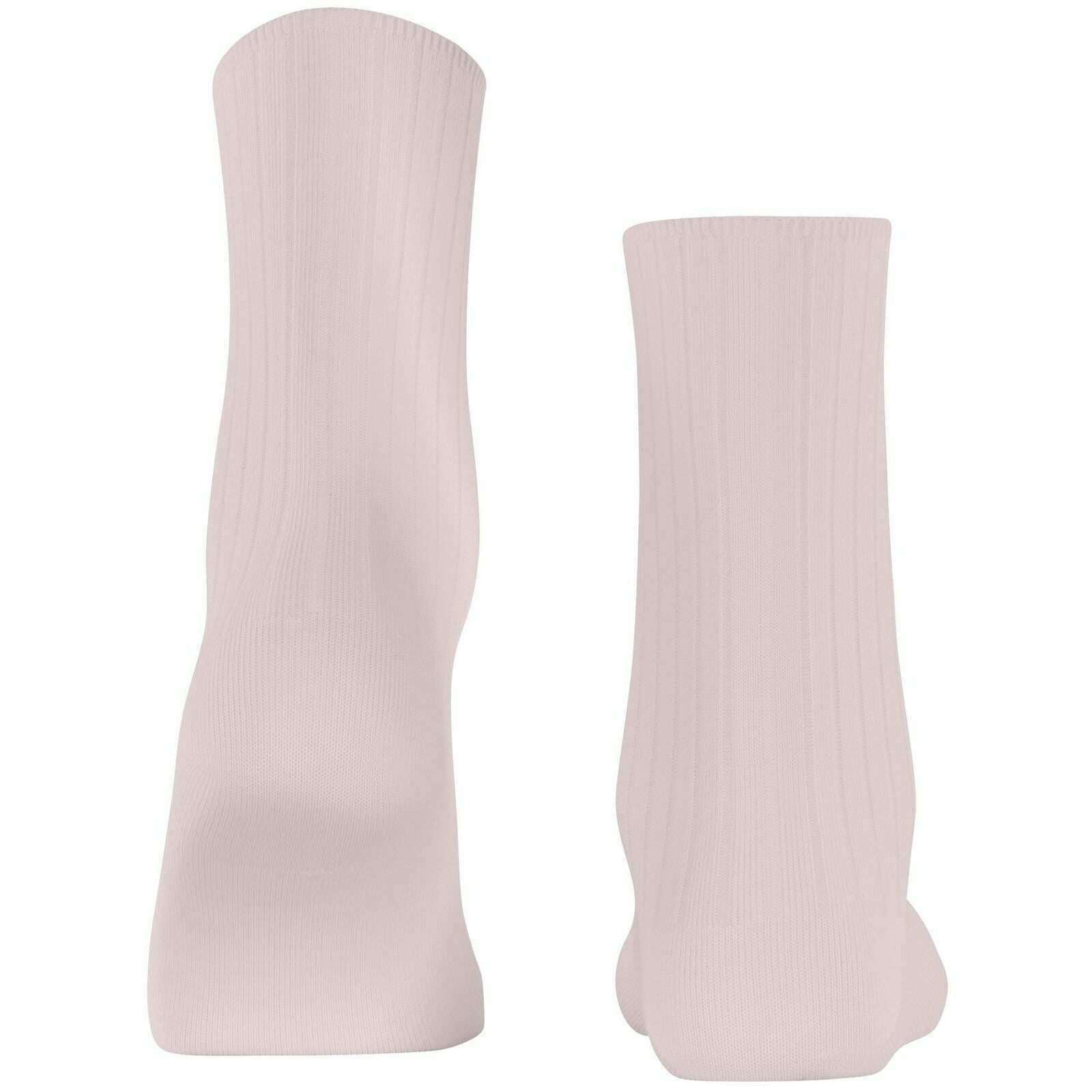 Falke Cotton Rib Socks - Light Pink - Image 3