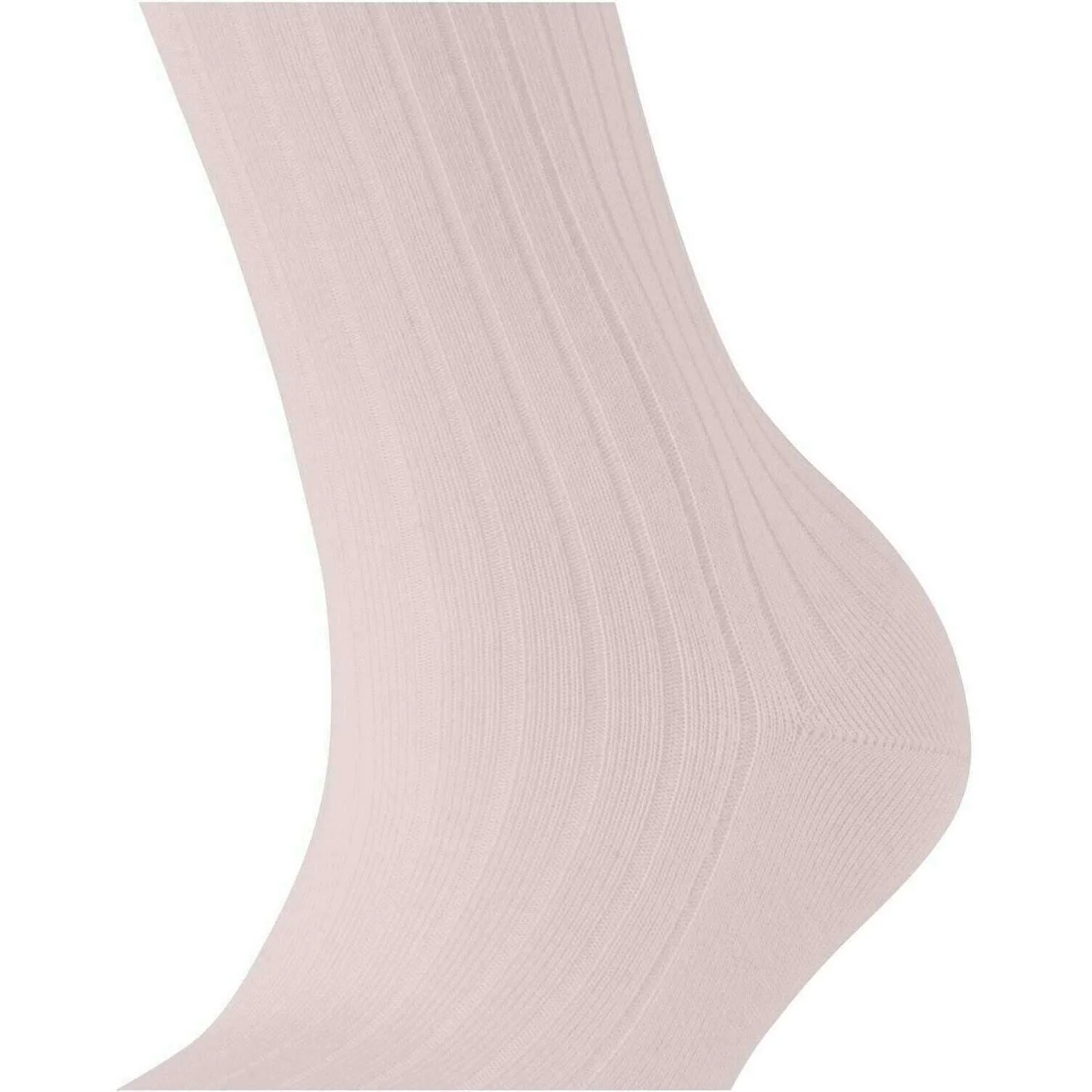 Falke Cotton Rib Socks - Light Pink - Image 4