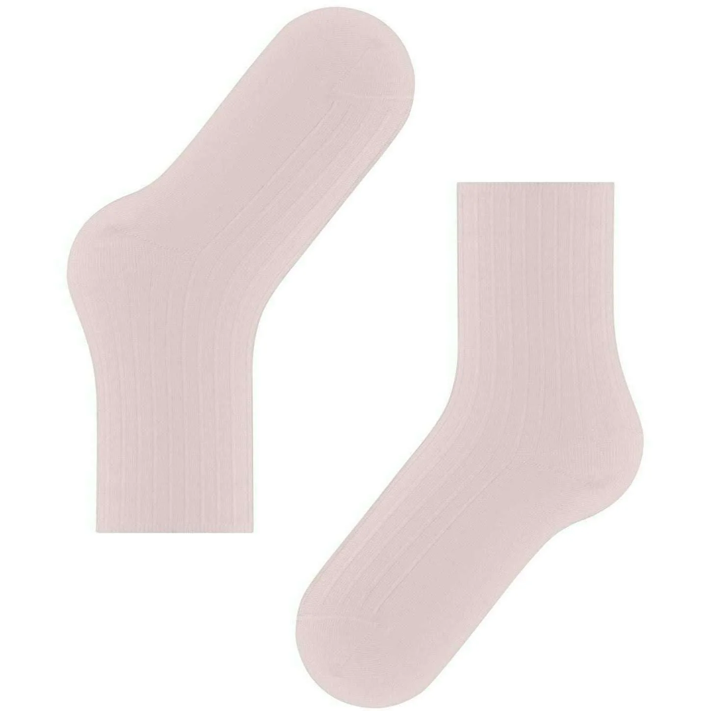 Falke Cotton Rib Socks - Light Pink - Image 5