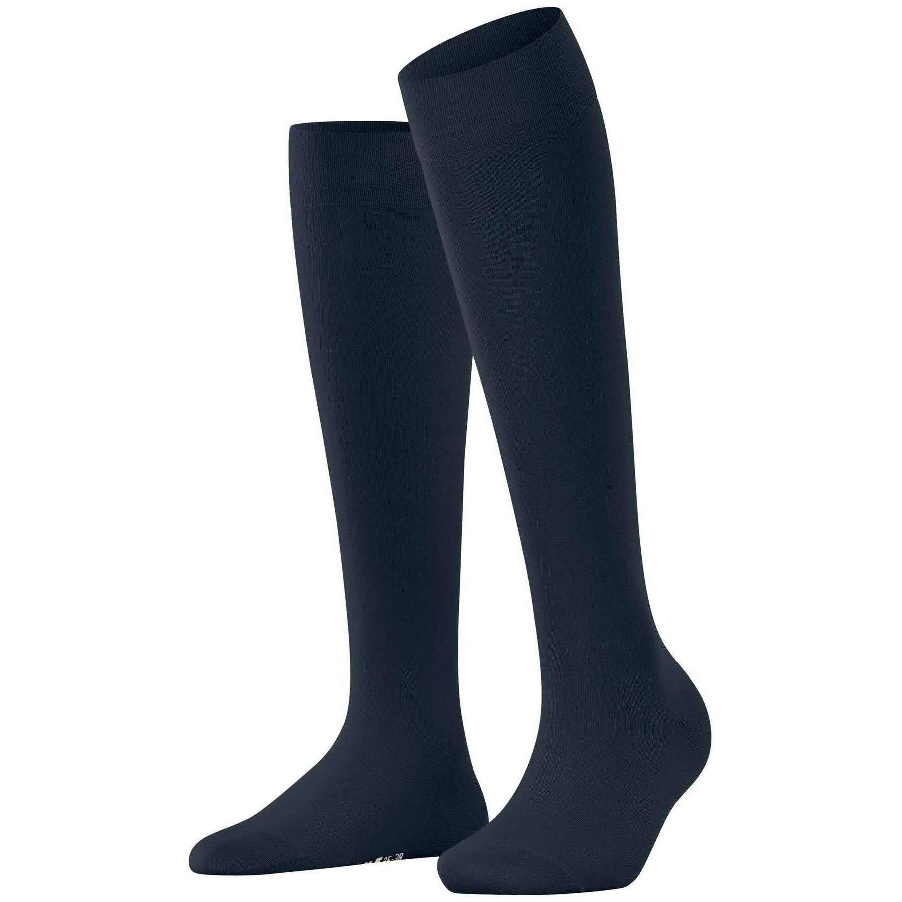 Falke Cotton Touch Knee High Socks - Space Blue