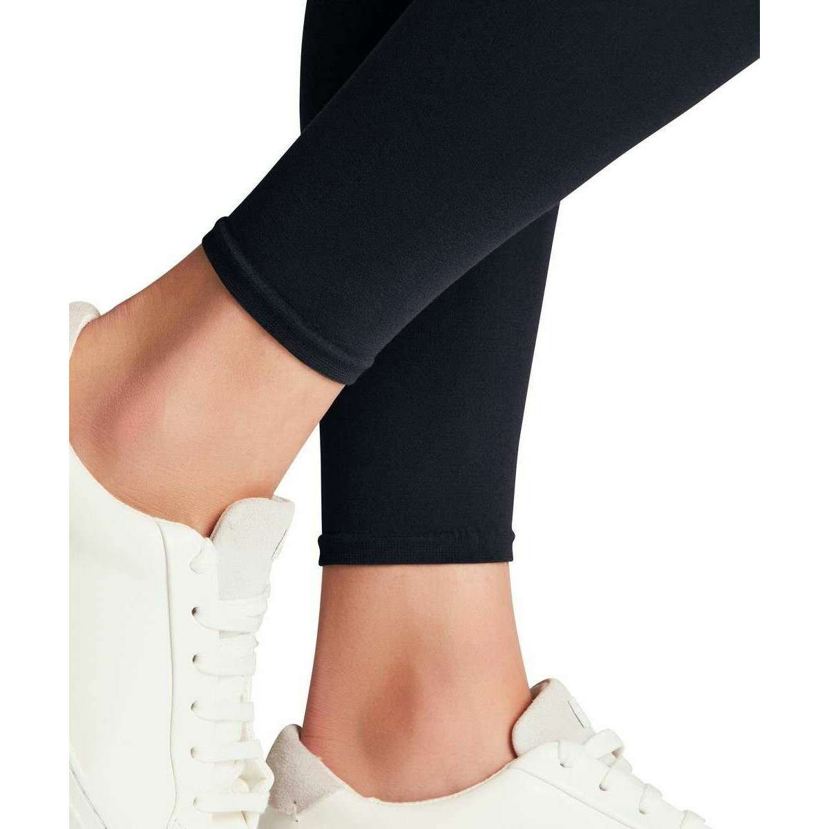 Falke Cotton Touch Leggings - Marine Blue - Image 6