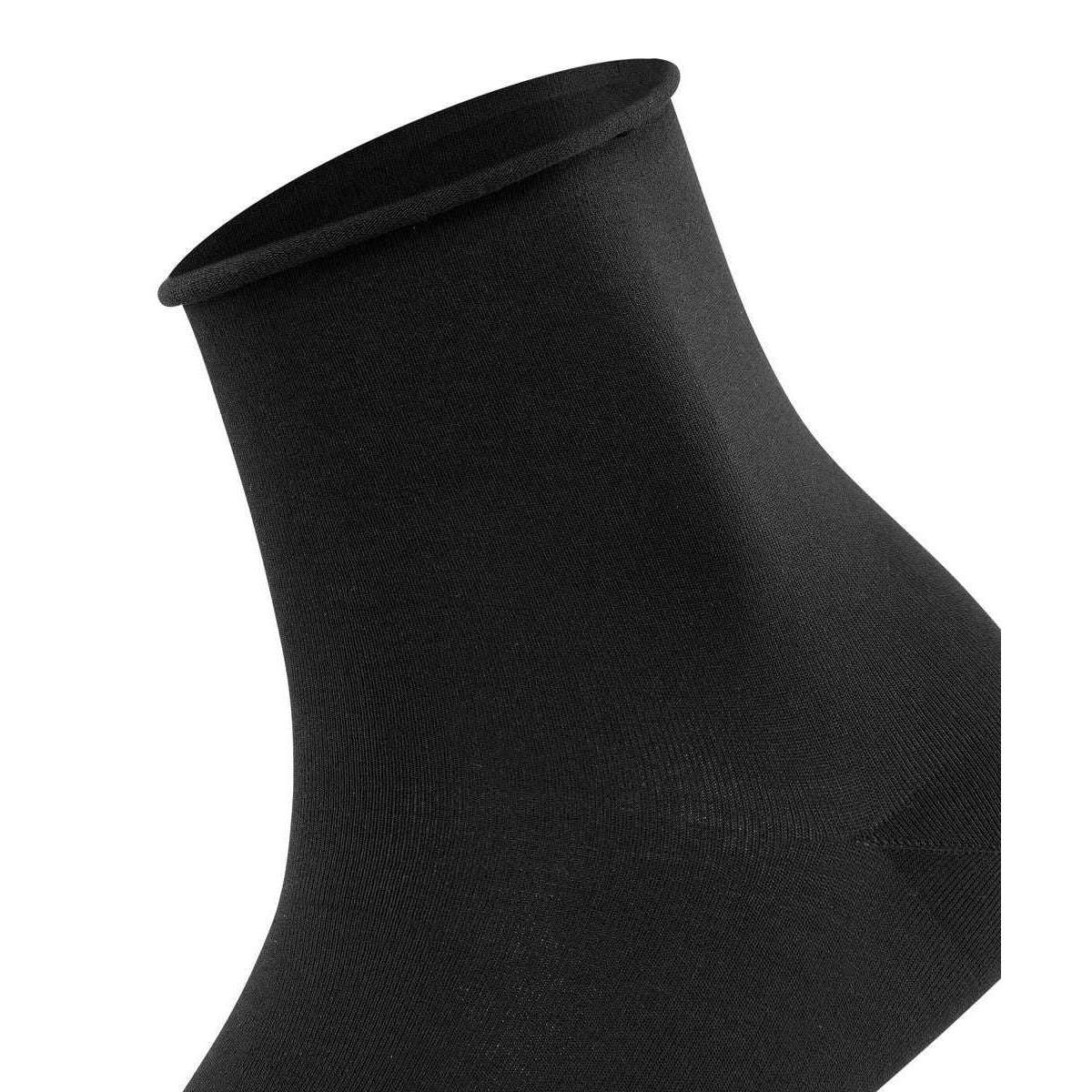 Falke Cotton Touch Short Socks - Black - Image 4