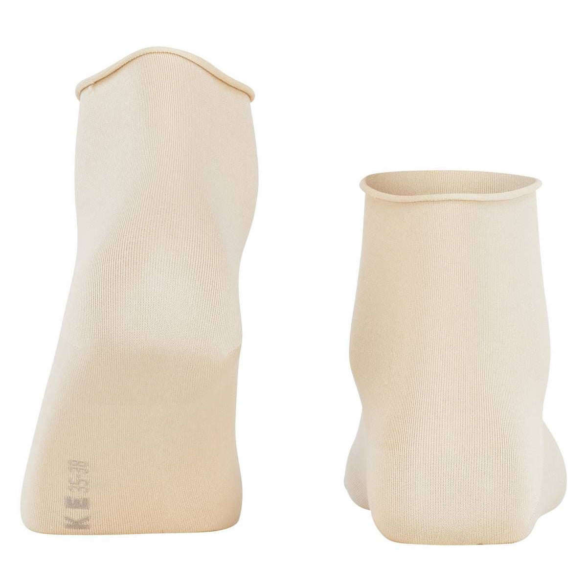 Falke Cotton Touch Short Socks - Cream - Image 3