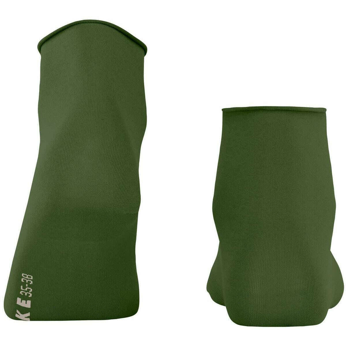 Falke Cotton Touch Short Socks - Cypress Green - Image 3