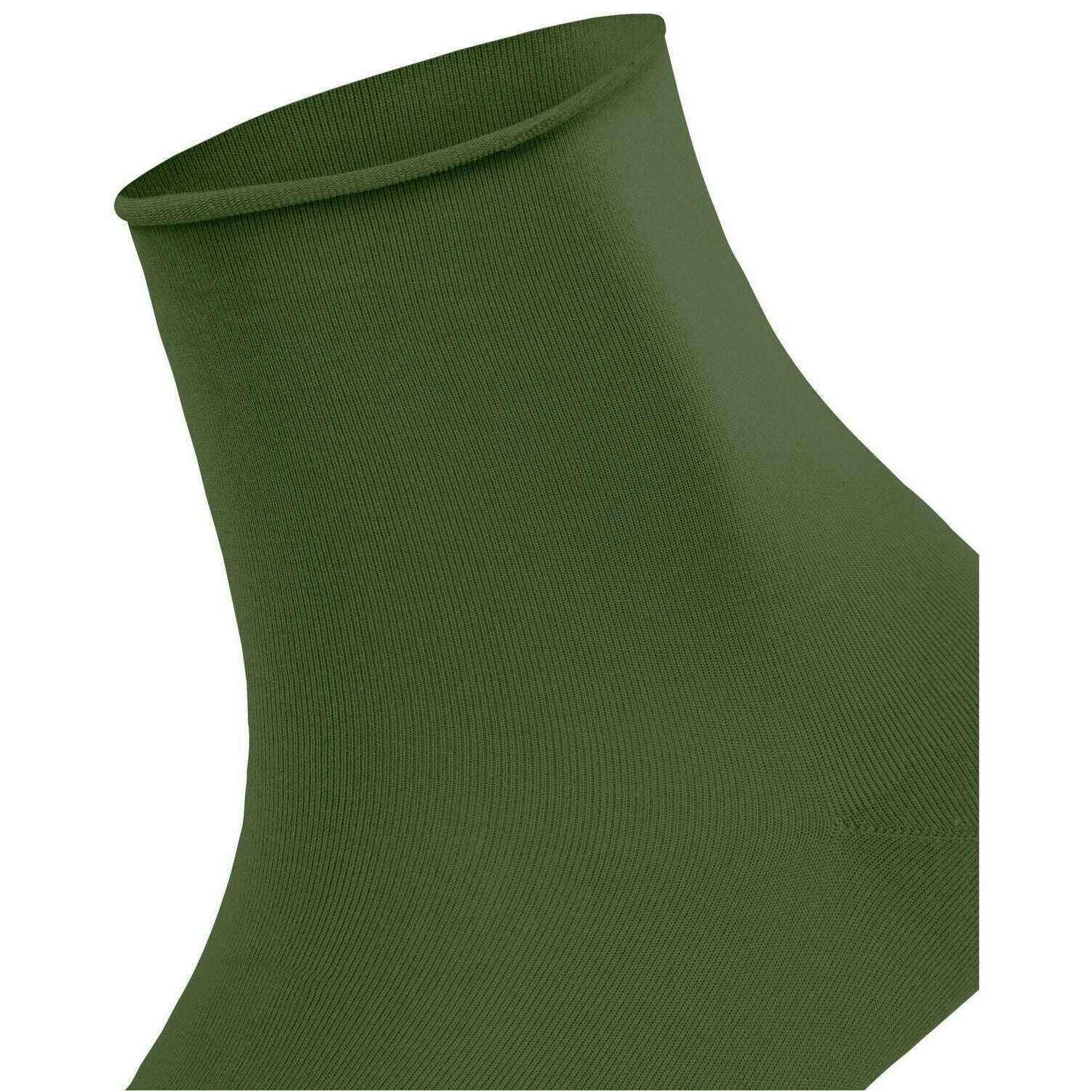 Falke Cotton Touch Short Socks - Cypress Green - Image 4