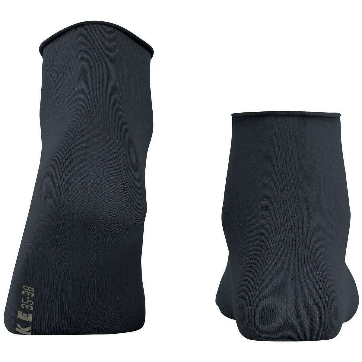 Falke Cotton Touch Short Socks - Graphite Grey - Image 3