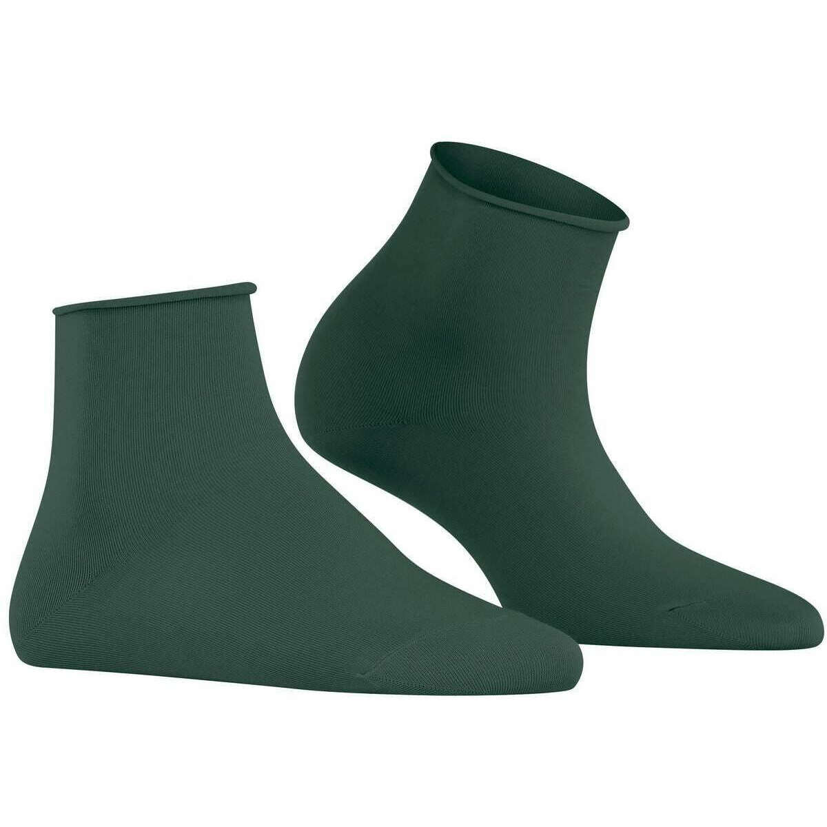 Falke Cotton Touch Short Socks - Hunter Green - Image 2