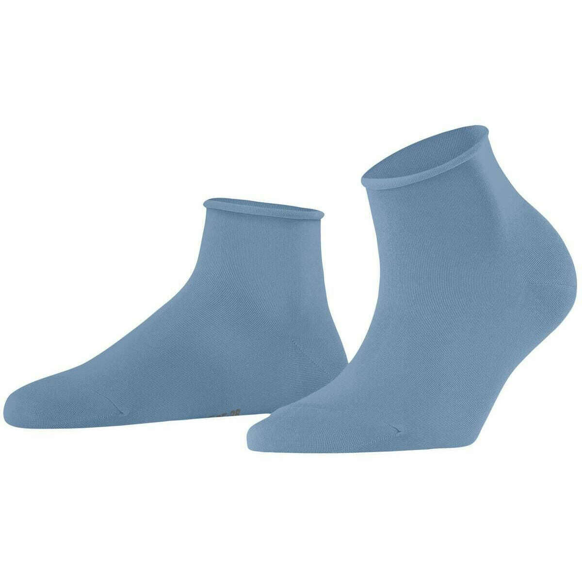 Falke Cotton Touch Short Socks - Sky Blue