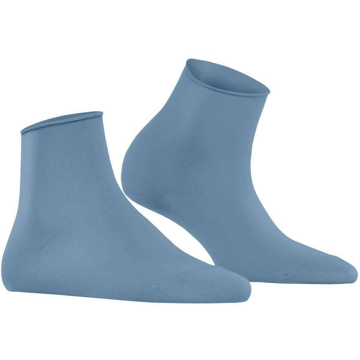 Falke Cotton Touch Short Socks - Sky Blue - Image 2