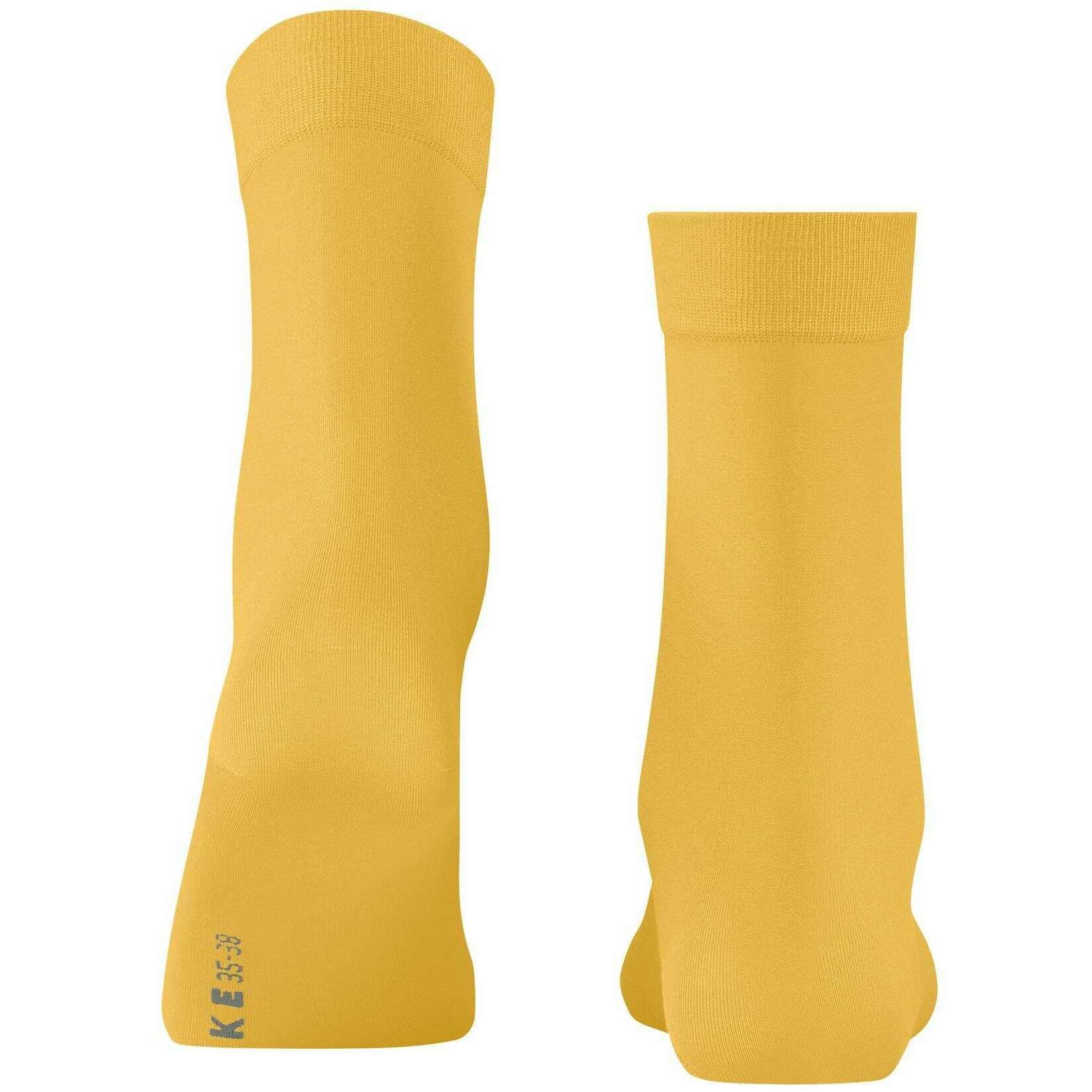 Falke Cotton Touch Socks - Banana Yellow - Image 3