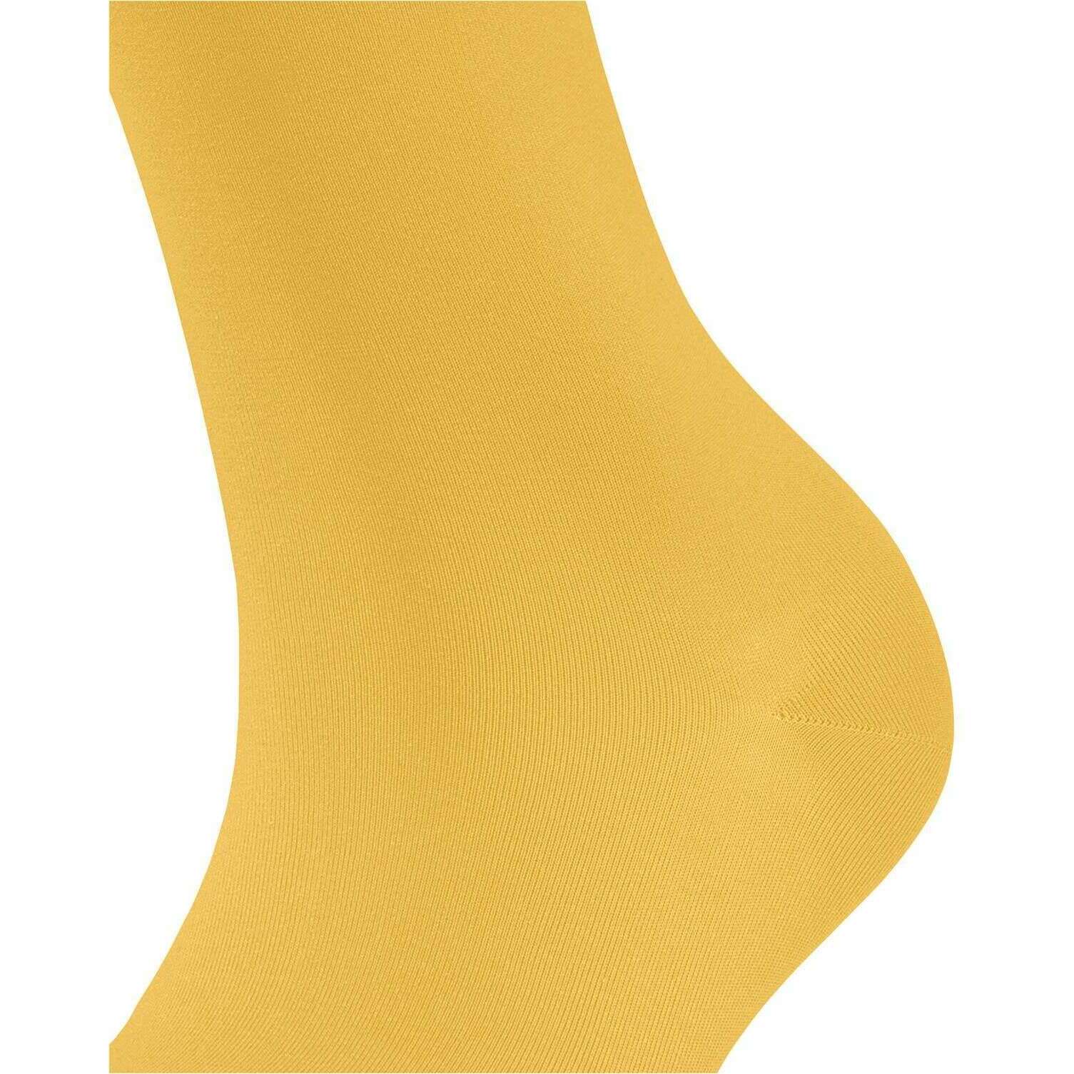 Falke Cotton Touch Socks - Banana Yellow - Image 4
