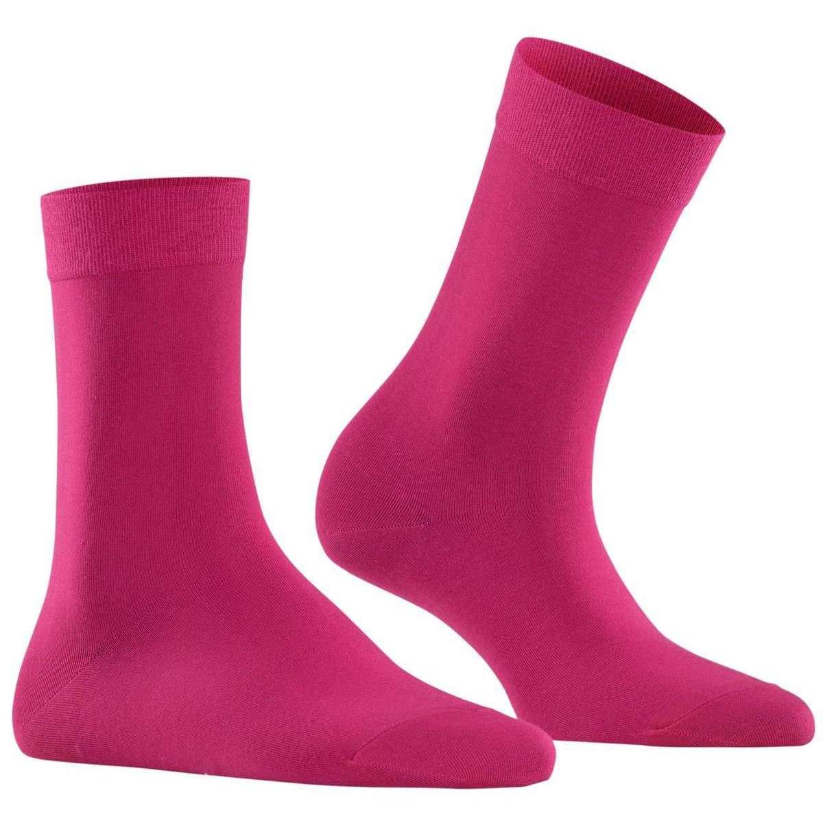 Falke Cotton Touch Socks - Berry Pink - Image 2