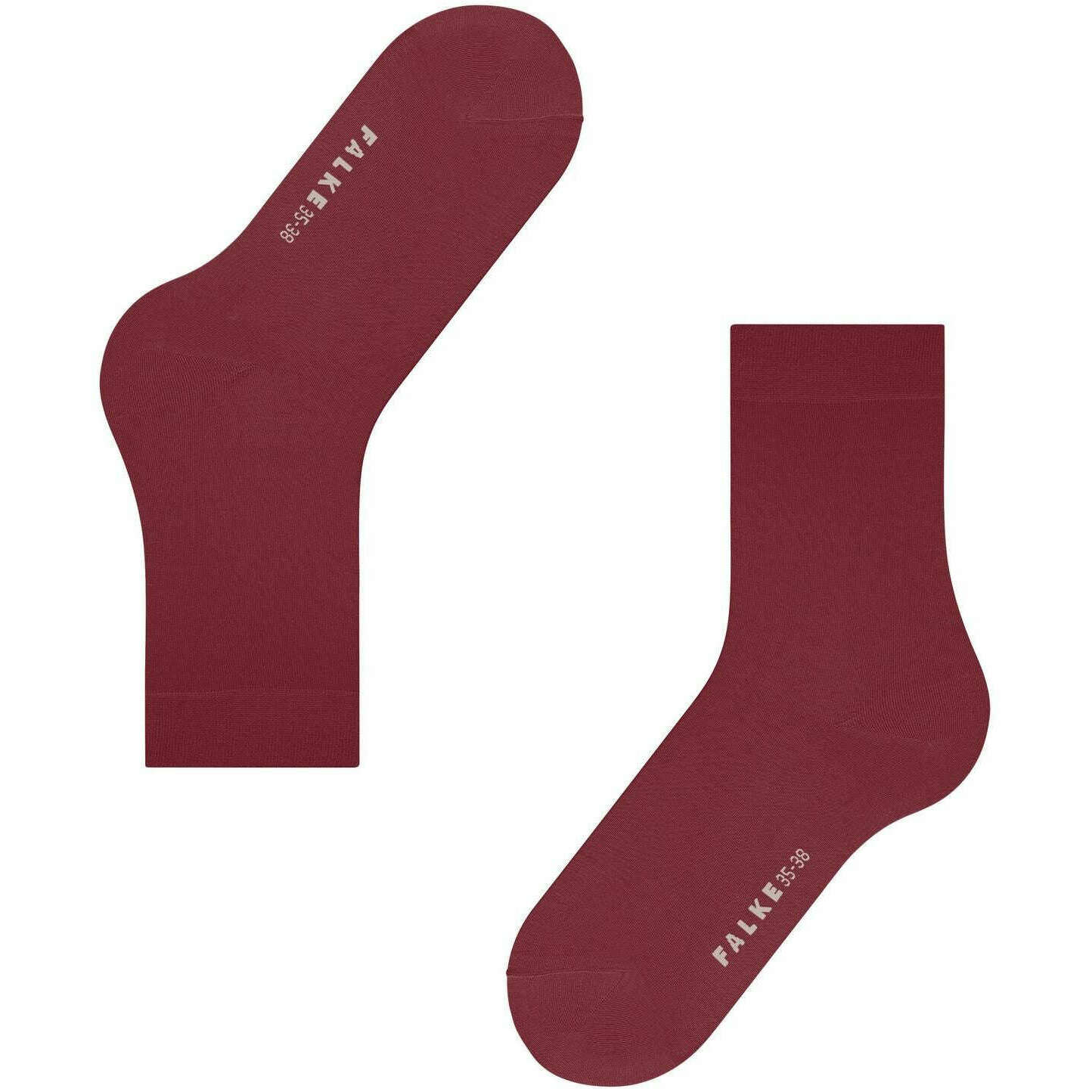 Falke Cotton Touch Socks - Ruby Red - Image 5