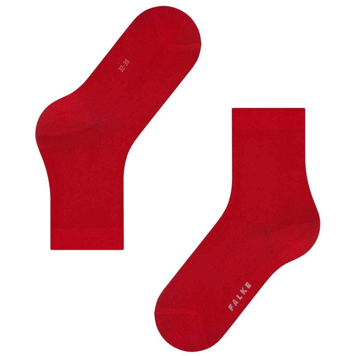 Falke Cotton Touch Socks - Scarlet Red - Image 5