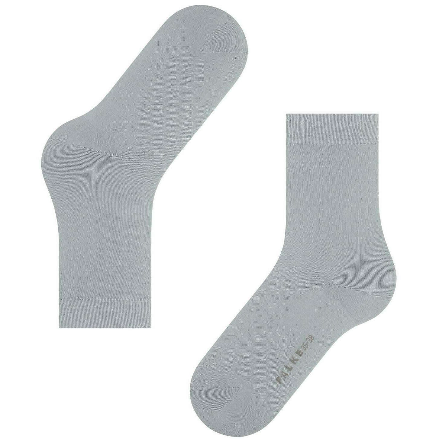 Falke Cotton Touch Socks - Sliver Grey - Image 5