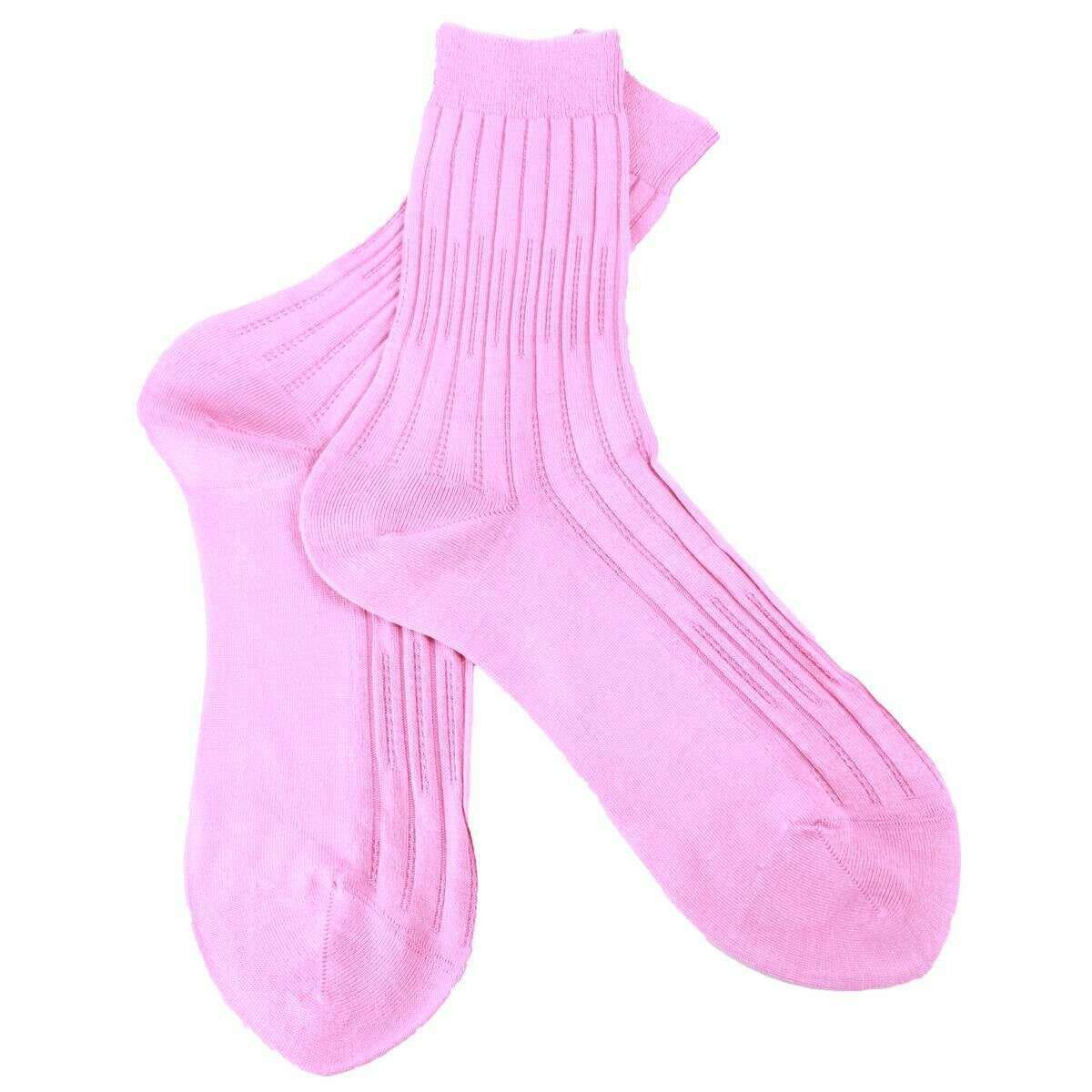 Falke Cross Knit Socks - Pink - Image 3