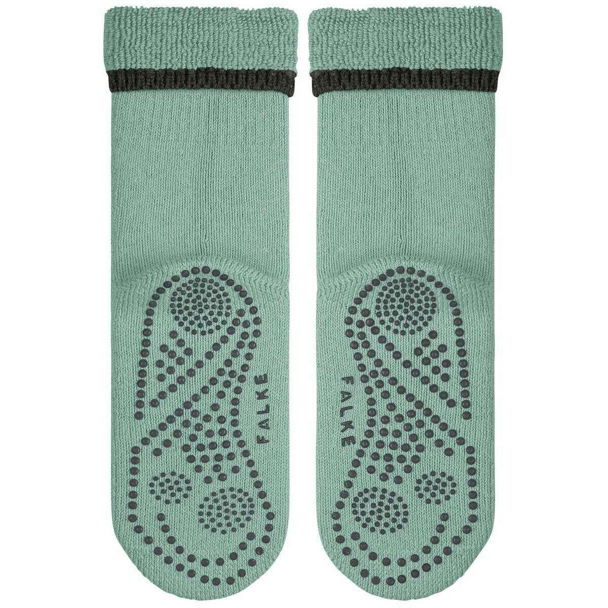 Falke Cuddle Pads House Socks - Peppermint Green - Image 4
