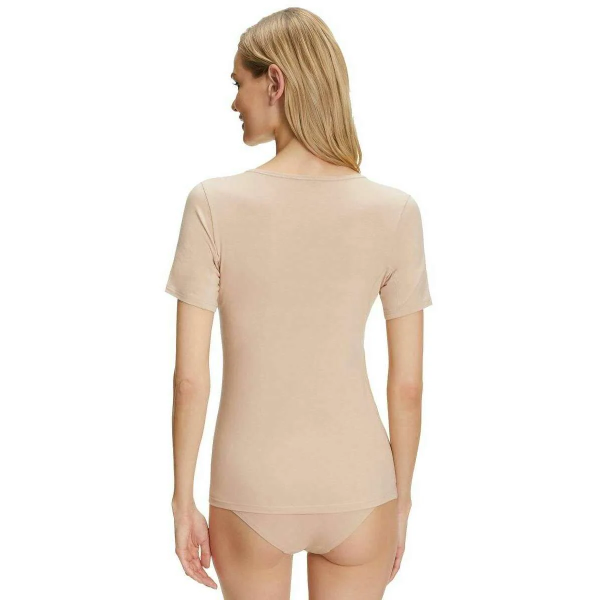 Falke Daily Climate Control T-Shirt - Camel Beige - Image 3