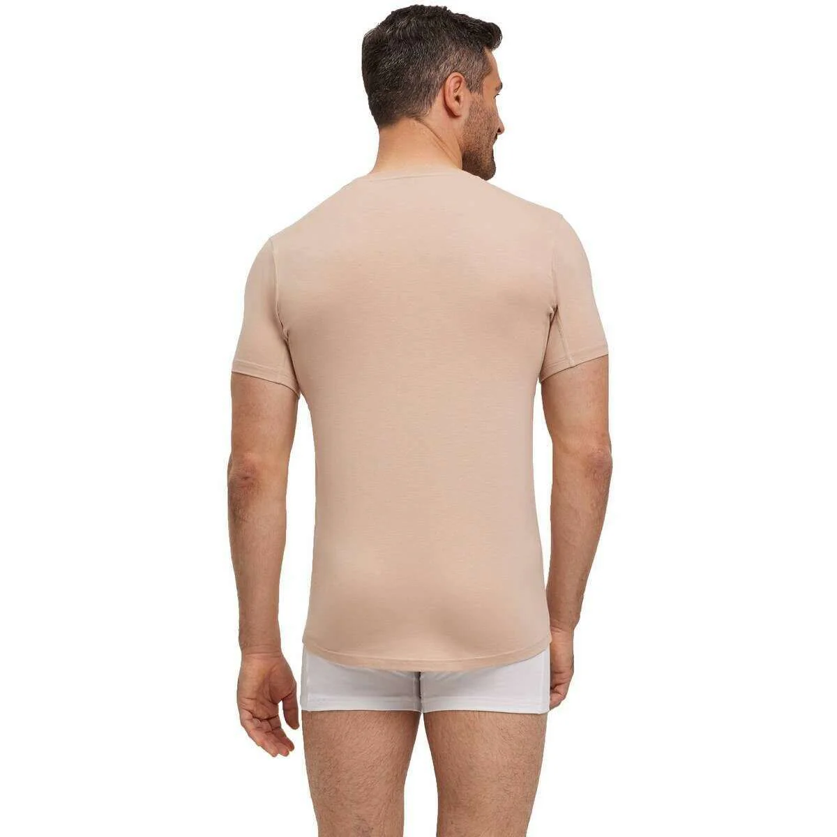 Falke Daily Climate Control T-Shirt - Camel Brown - Image 3