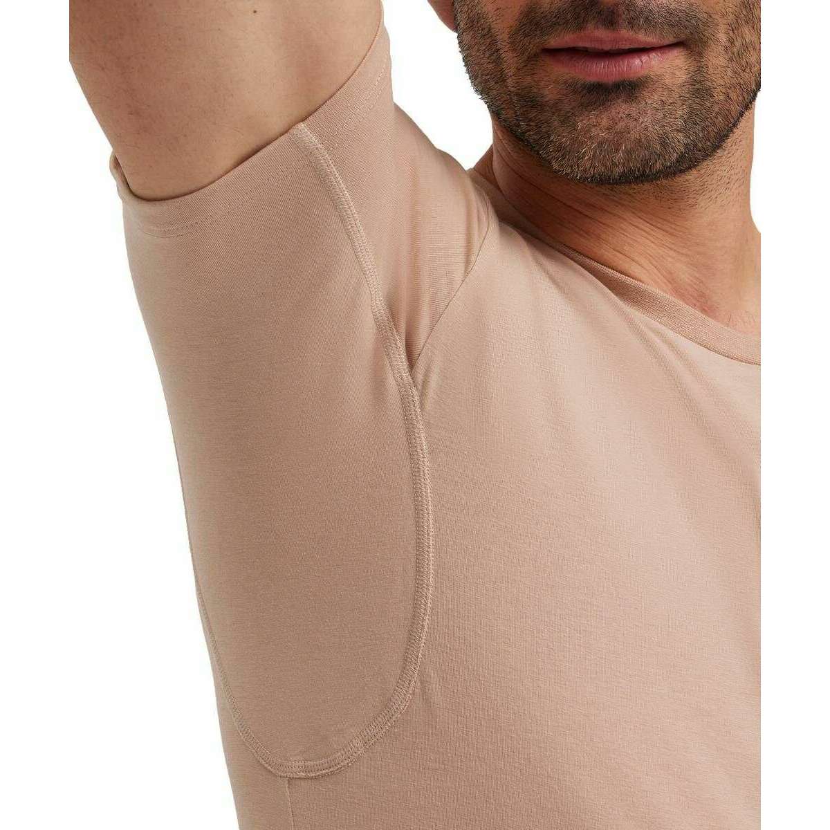 Falke Daily Climate Control T-Shirt - Camel Brown - Image 5