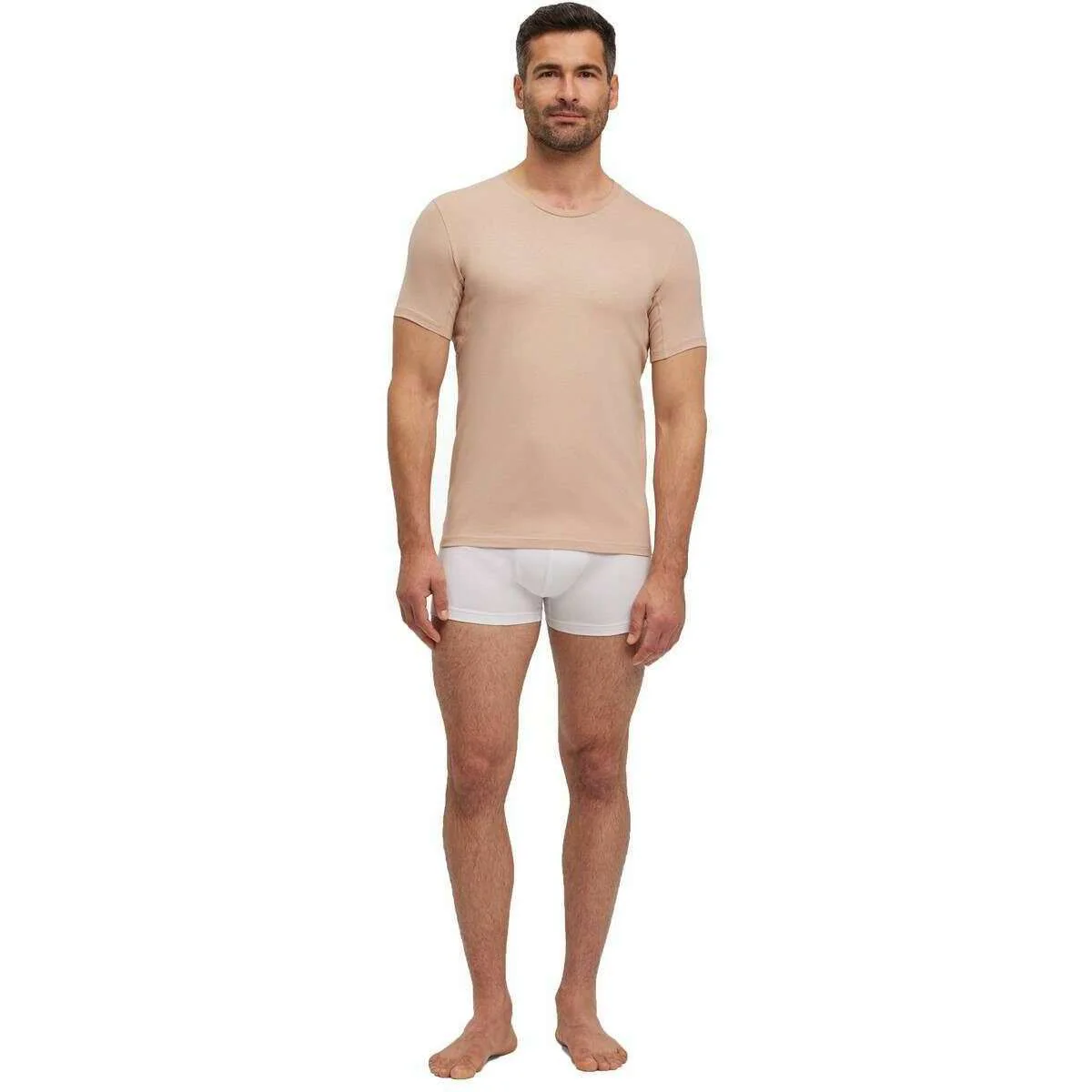Falke Daily Climate Control T-Shirt - Camel Brown - Image 6
