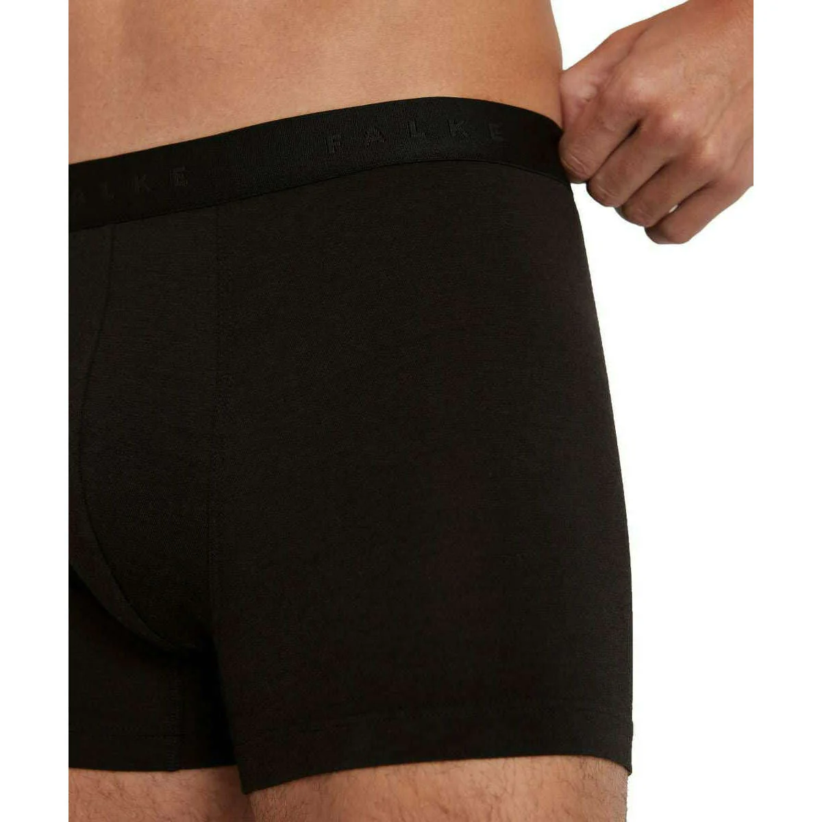Falke Daily ClimaWool Boxer Brief - Black - Image 4