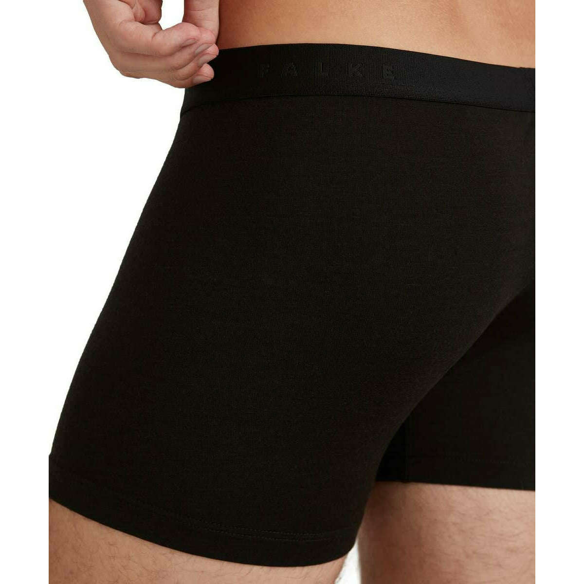 Falke Daily ClimaWool Boxer Brief - Black - Image 5