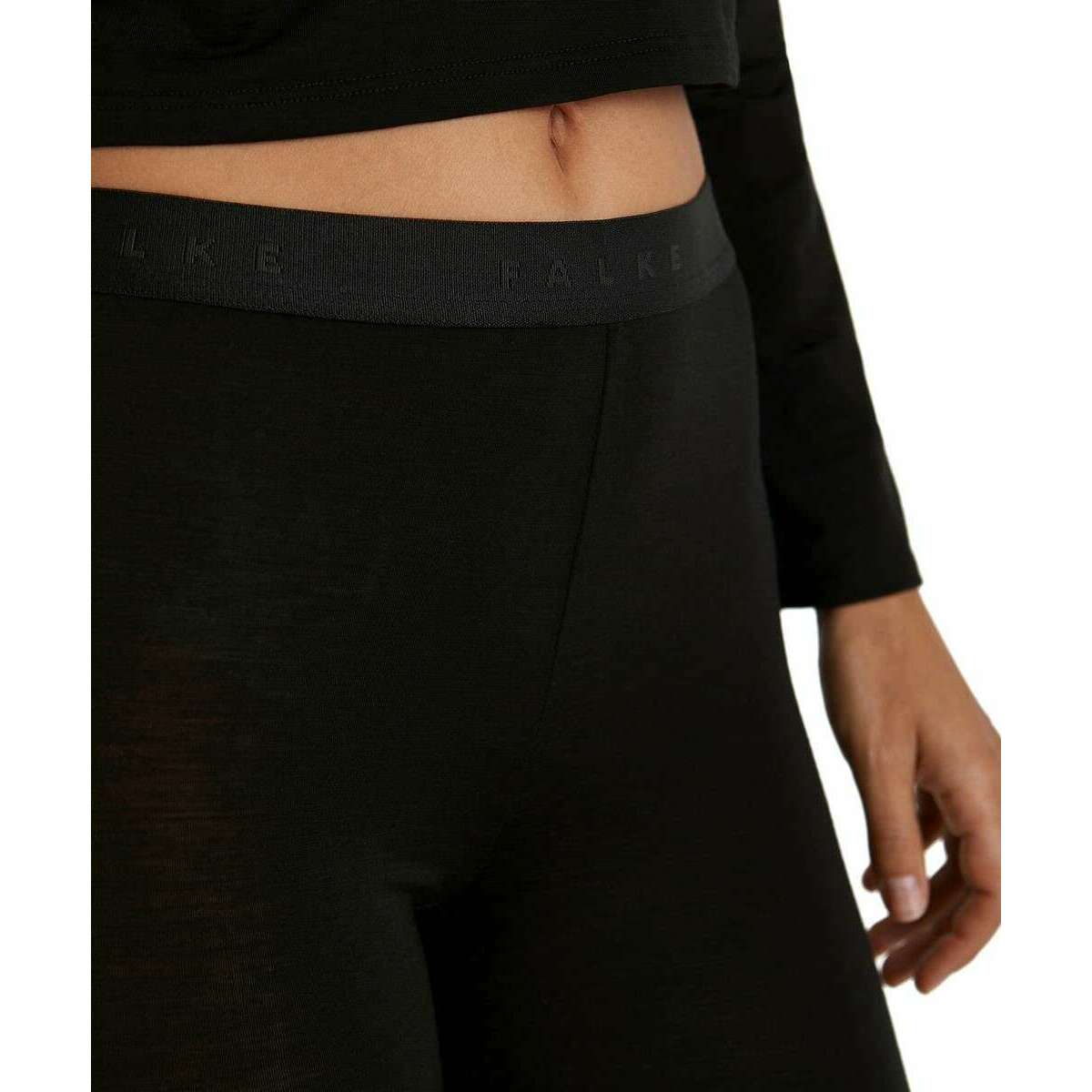Falke Daily ClimaWool Leggings - Black - Image 4