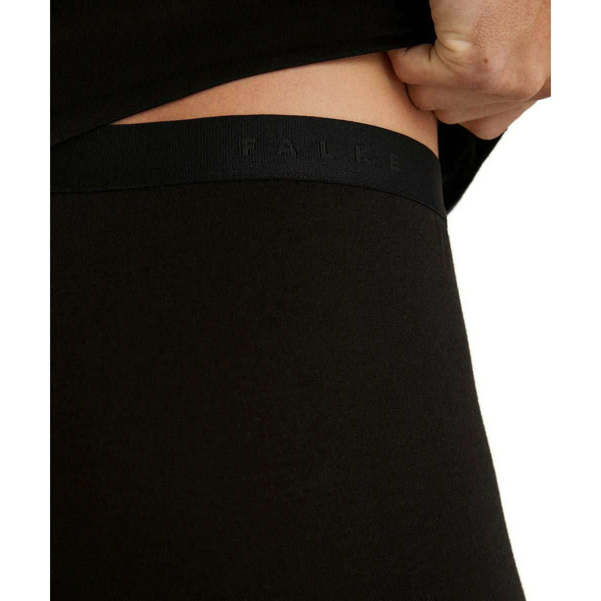 Falke Daily ClimaWool Long Tights - Black - Image 5