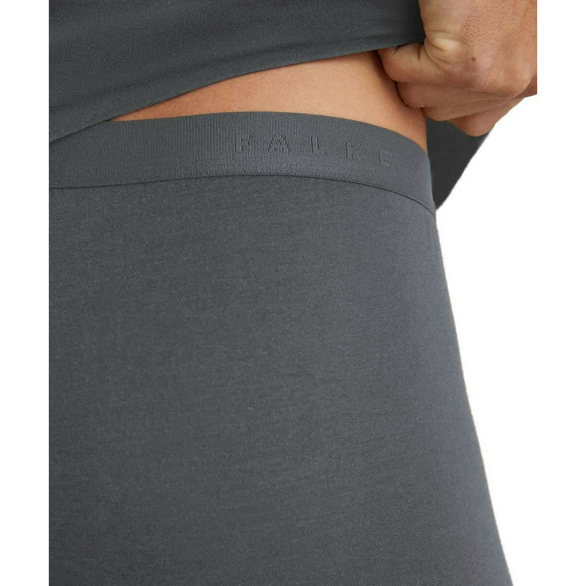 Falke Daily ClimaWool Long Tights - Dark Grey Heather - Image 4