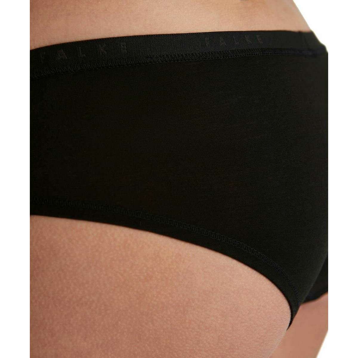 Falke Daily Climawool Panty Brief - Black - Image 4