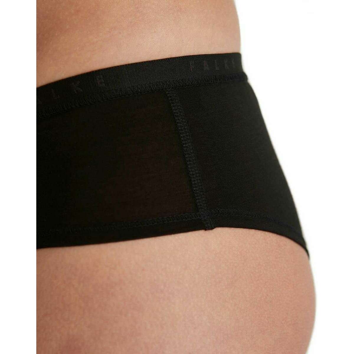 Falke Daily Climawool Panty Brief - Black - Image 5