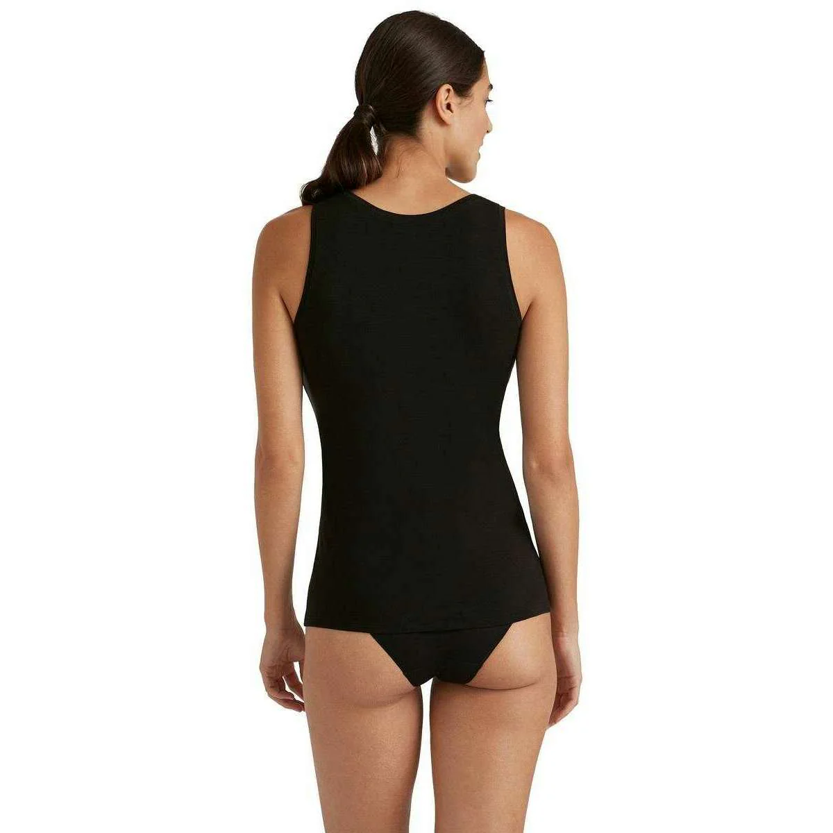 Falke Daily ClimaWool Tank Top - Black - Image 3