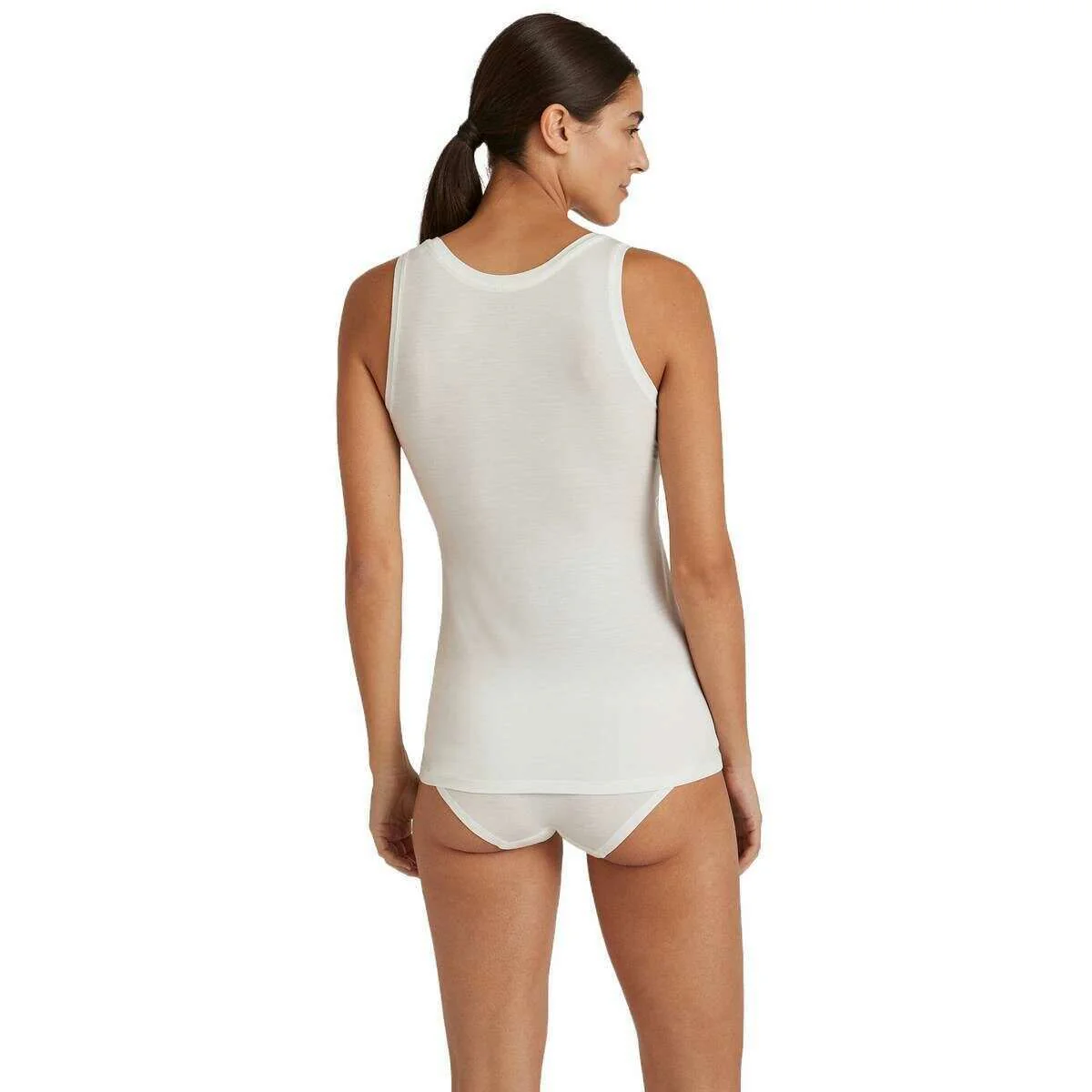 Falke Daily ClimaWool Tank Top - Off-White - Image 3