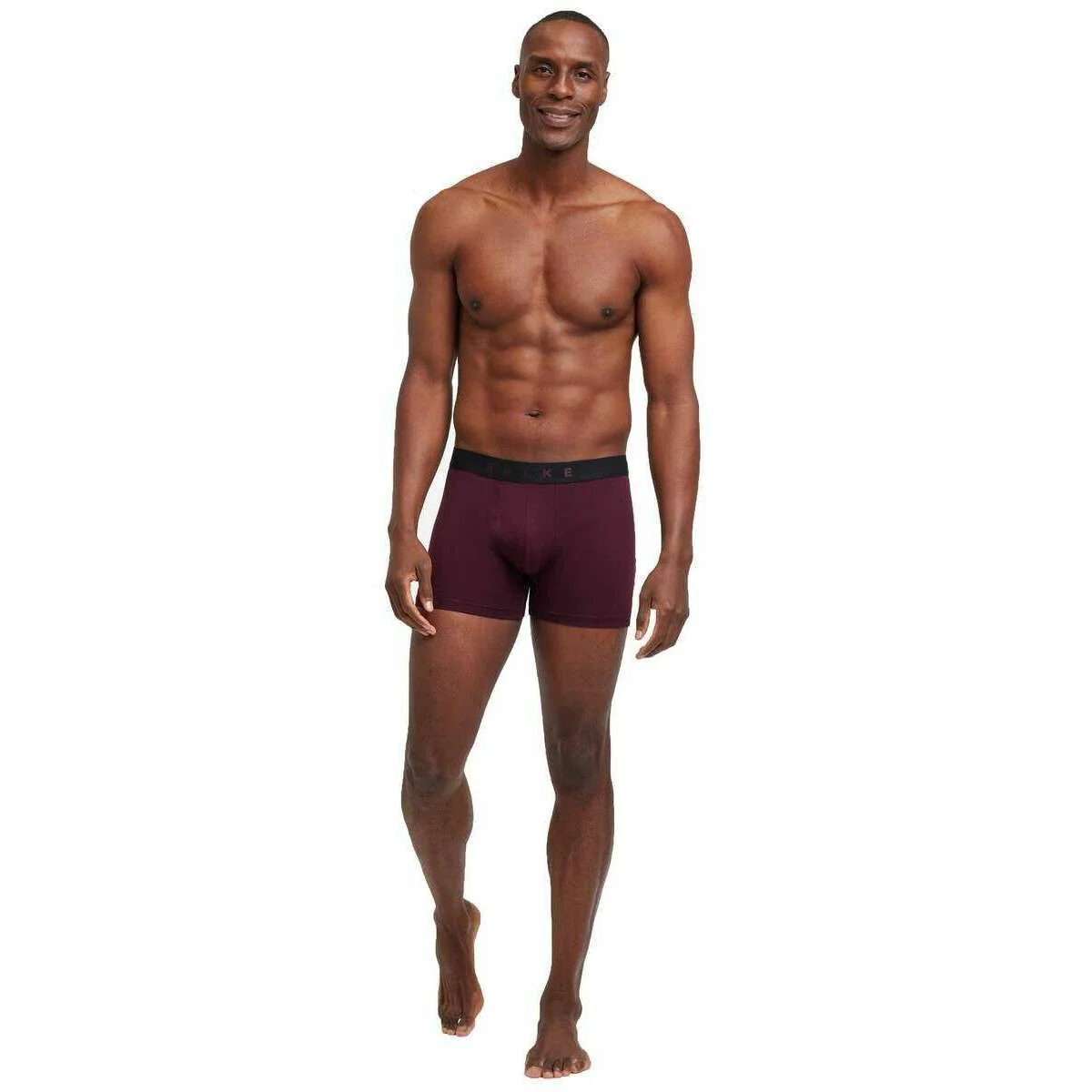 Falke Daily Comfort 2 Pack Boxer Brief - Black/Burgundy - Image 7