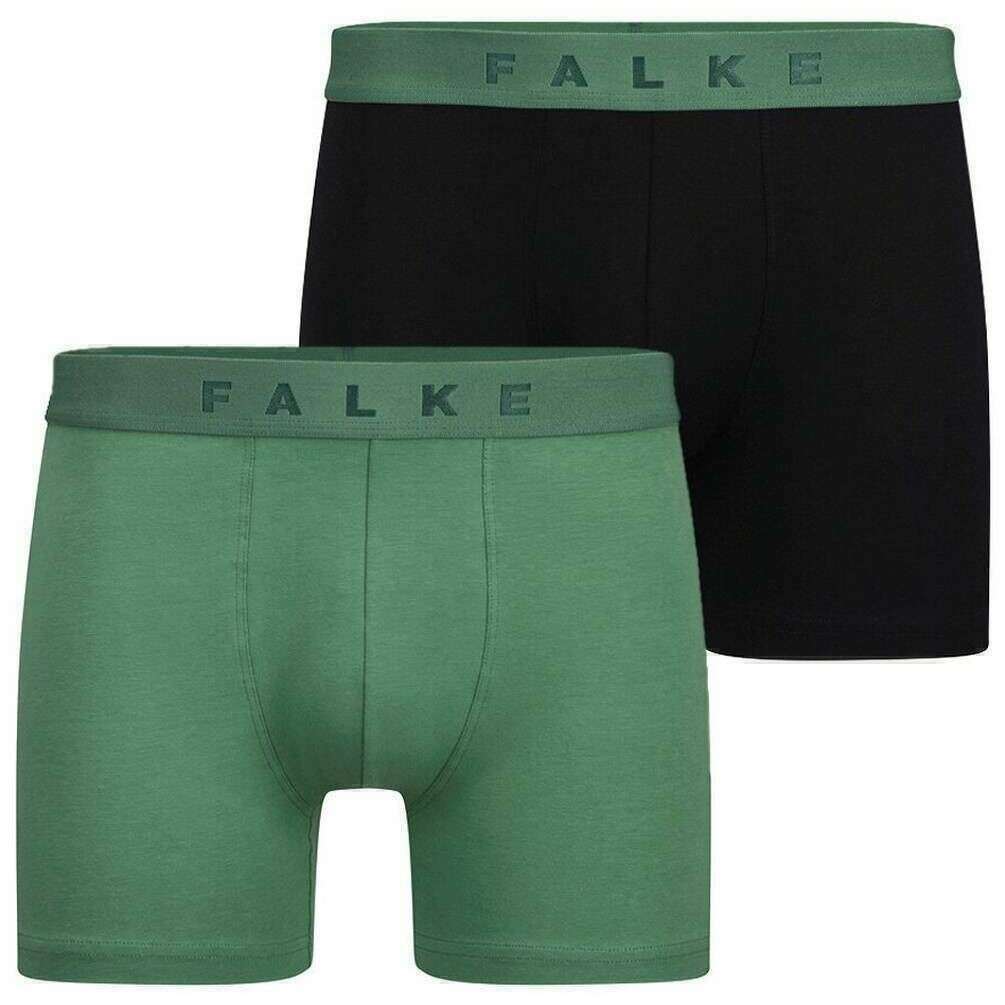 Falke Daily Comfort 2-Pack Boxer Brief - Green/Black