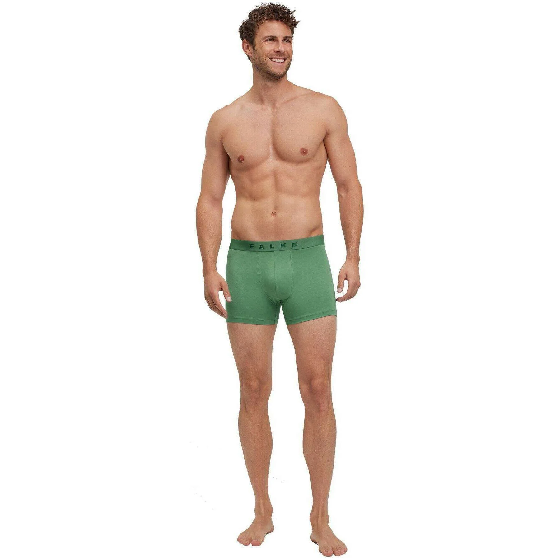 Falke Daily Comfort 2-Pack Boxer Brief - Green/Black - Image 6