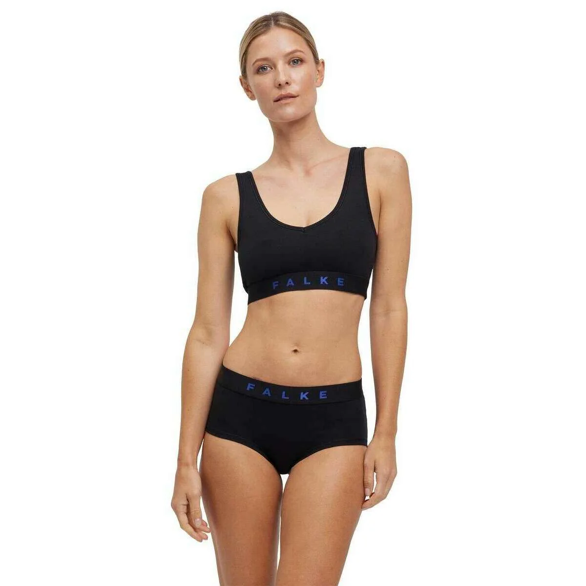 Falke Daily Comfort 2-Pack Bra - Black/Blue - Image 3