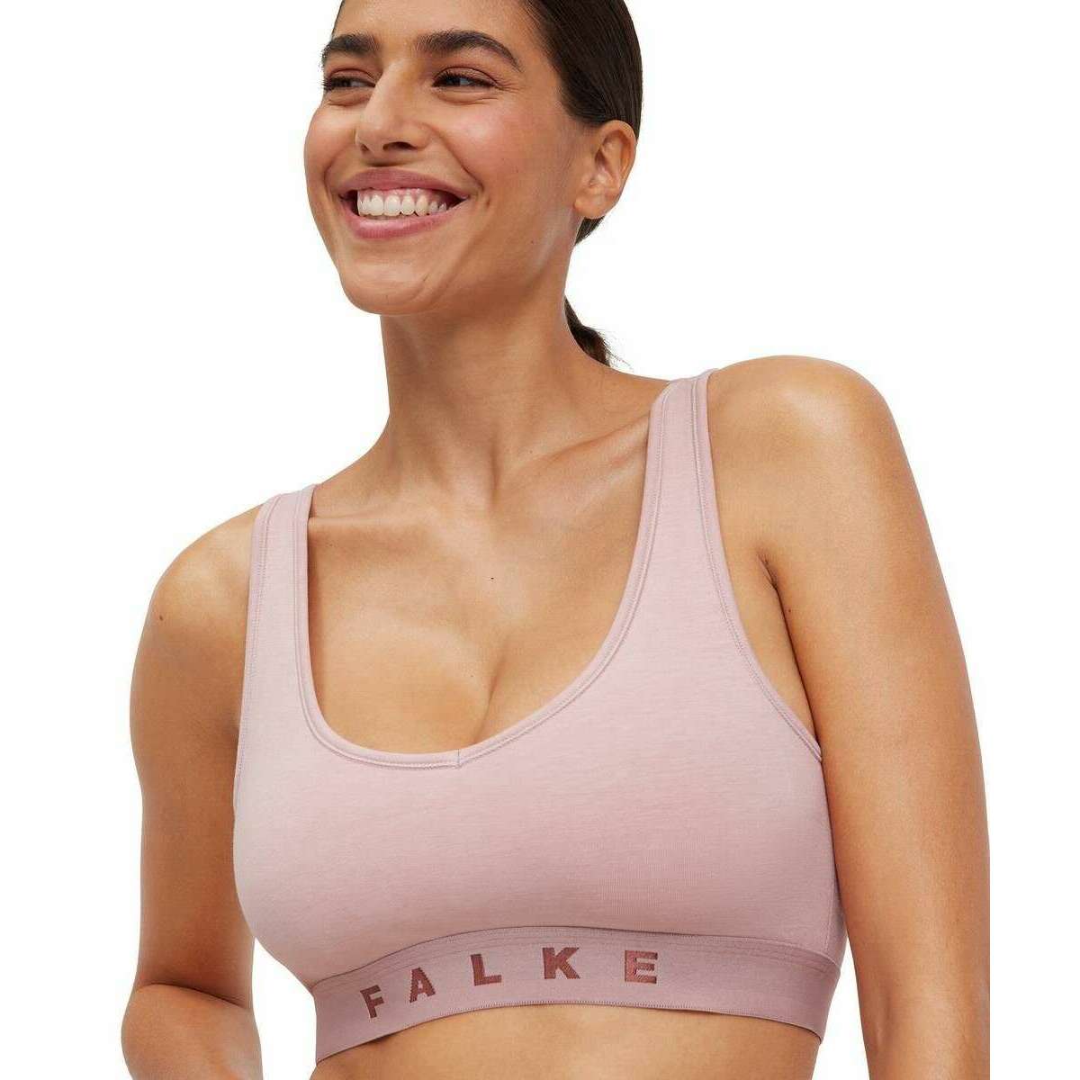 Falke Daily Comfort 2-Pack Bra - Black/Light Pink - Image 6