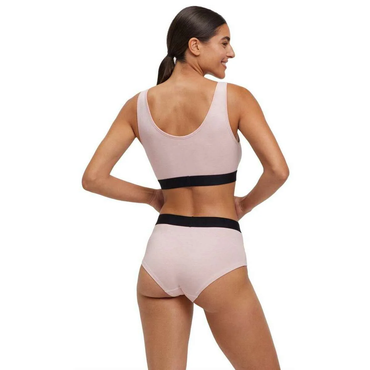 Falke Daily Comfort 2-Pack Bra - Black/Pink - Image 4
