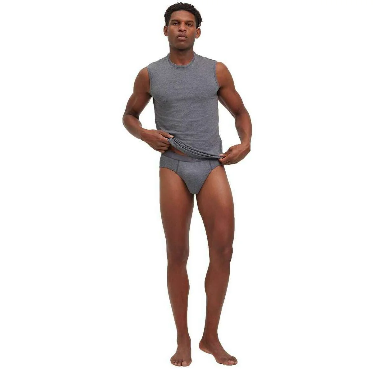 Falke Daily Comfort 2 Pack Brief - Dark Grey Heather - Image 6