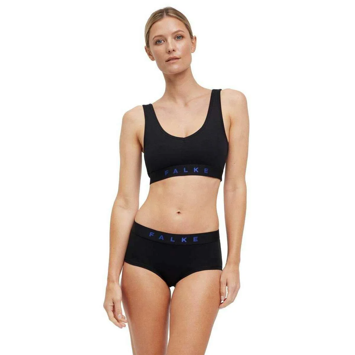 Falke Daily Comfort 2-Pack Hipster Brief - Black/Blue - Image 5