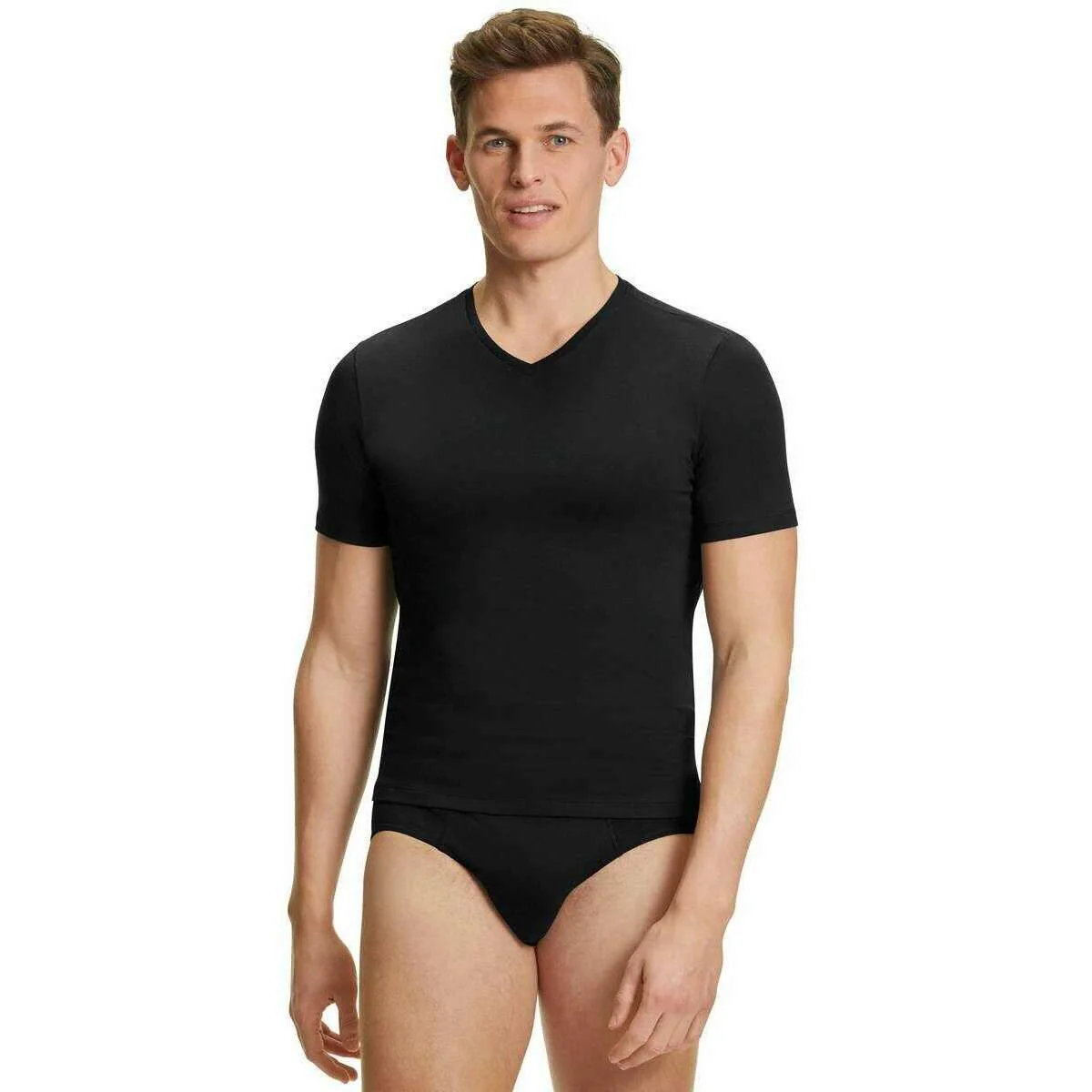 Falke Daily Comfort 2 Pack T-Shirt - Black - Image 2