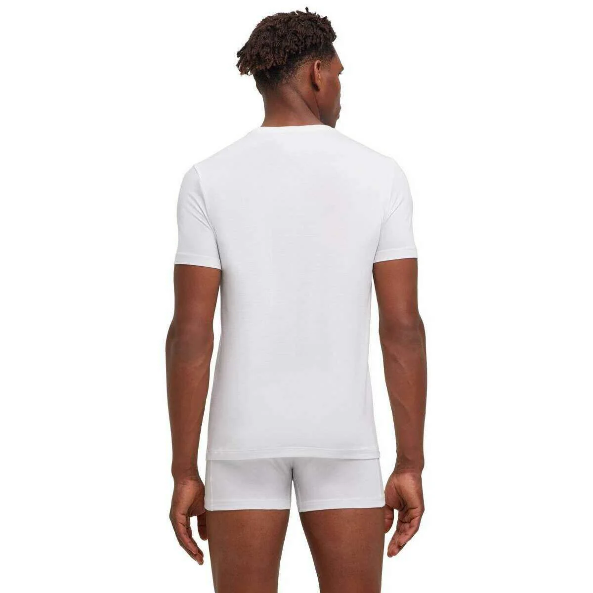 Falke Daily Comfort 2 Pack T-Shirt - White - Image 3
